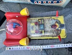 Vintage NOS Tin Plastic Soviet Space Toy of 80-90's Remote Control USSR Toy