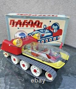 Vintage NOS Tin Plastic Soviet Space Toy of 80-90's Remote Control USSR Toy