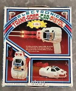 Vintage NOS Trans-Robo-Car-Pistol Space Toy. Original Box