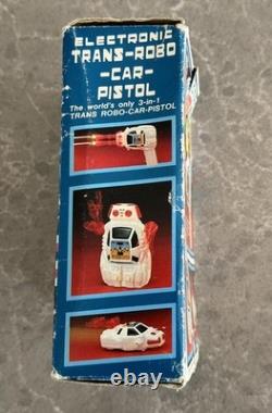 Vintage NOS Trans-Robo-Car-Pistol Space Toy. Original Box