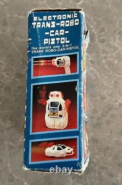Vintage NOS Trans-Robo-Car-Pistol Space Toy. Original Box