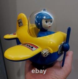 Vintage NOS USSR Space Age Toy Space Plane Soviet Plastic Toy CCCP Friction Toy