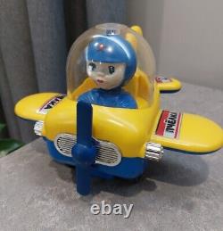 Vintage NOS USSR Space Age Toy Space Plane Soviet Plastic Toy CCCP Friction Toy