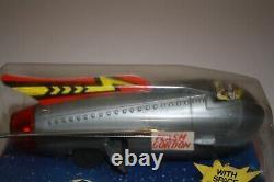 Vintage No. 1000 Nasta FLASH GORDON Battle Rocket wind up sealed window box