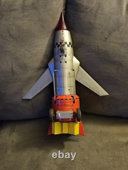 Vintage Nomura Battery Powered Solar X Space Rocket
