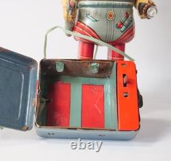 Vintage Nomura Space Man Remote Control Tin Toy