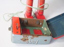 Vintage Nomura Space Man Remote Control Tin Toy