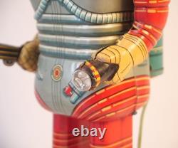 Vintage Nomura Space Man Remote Control Tin Toy