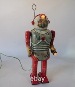 Vintage Nomura Space Man Remote Control Tin Toy