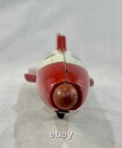 Vintage Nomura XX-2 tin Friction -Powered Spaceship from Japan, 1960's