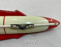 Vintage Nomura XX-2 tin Friction -Powered Spaceship from Japan, 1960's