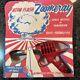 Vintage ORIGINAL ATOM FLASH ZOOMERAY plastic SPACE RAY GUN Mint In Box Package