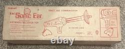 Vintage Ohio Art Battery Operated SAC Sonic Ear Space Age Communicator With Box