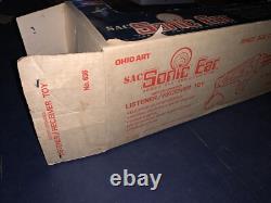 Vintage Ohio Art Battery Operated SAC Sonic Ear Space Age Communicator With Box