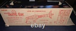 Vintage Ohio Art Battery Operated SAC Sonic Ear Space Age Communicator With Box
