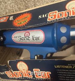 Vintage Ohio Art Battery Operated SAC Sonic Ear Space Age Communicator With Box