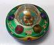 Vintage Old Battery Operate X 7 Space Ship Litho Tin Toy Flying Saucer Japan