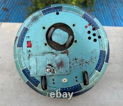 Vintage Old MT Trademark X-7 Space Explorer Ship Battery Litho Tin Toy Japan