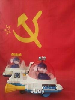 Vintage Old Rare Ussr Soviet Space Toy Lunokhod Altair Moonrover Works Tested