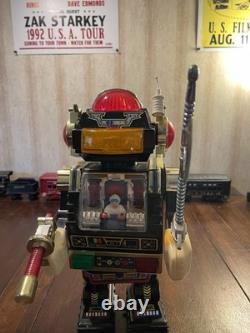 Vintage Old Son Ai Space Toy Star Robot Battery Operated Plastic Toy 1985 Works