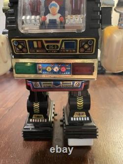 Vintage Old Son Ai Space Toy Star Robot Battery Operated Plastic Toy 1985 Works