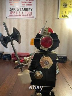 Vintage Old Son Ai Space Toy Star Robot Battery Operated Plastic Toy 1985 Works
