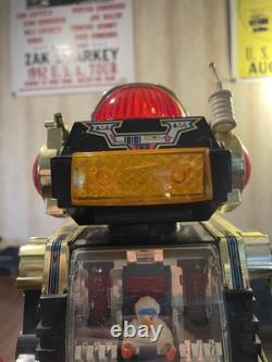 Vintage Old Son Ai Space Toy Star Robot Battery Operated Plastic Toy 1985 Works