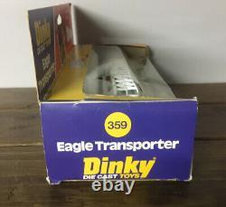 Vintage Original 1970s Dinky Toy Boxed RARE Eagle Transporter no 359 SPACE 99