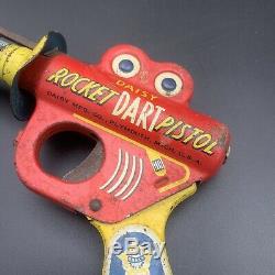 Vintage Original Daisy Rocket Dart Pistol Space Gun Toy