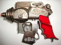 Vintage Original HUBLEY ATOMIC DISINTEGRATOR Metal Buck Rogers Space Toy Gun