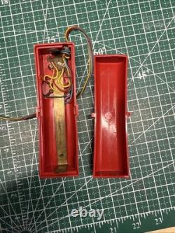 Vintage Plastic Electronic X-91 Green Space Car Battery Operated NOT WORKING