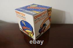 Vintage RARE Orbitoy Space Satellite Space Spinner Toy Metal New in Box