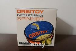 Vintage RARE Orbitoy Space Satellite Space Spinner Toy Metal New in Box