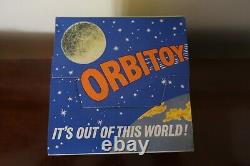 Vintage RARE Orbitoy Space Satellite Space Spinner Toy Metal New in Box