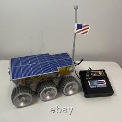 Vintage RC Space Rover 6 Wheels Moon Mars Explorer Children Scientific Toys 1997