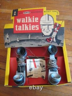 Vintage REMCO WALKIE TALKIES Space science Fiction