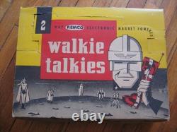 Vintage REMCO WALKIE TALKIES Space science Fiction