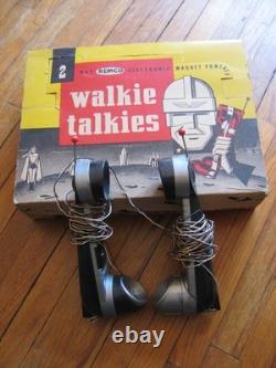 Vintage REMCO WALKIE TALKIES Space science Fiction