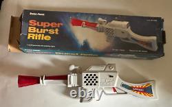 Vintage Radio Shack Electronic Space Ray Super Burst Rifle Toy Gun In Open Box