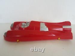 Vintage Rare 1950's Plasticraft Rocket Space Racer Toy Plastic Vehicle