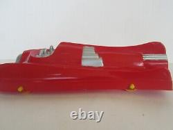 Vintage Rare 1950's Plasticraft Rocket Space Racer Toy Plastic Vehicle