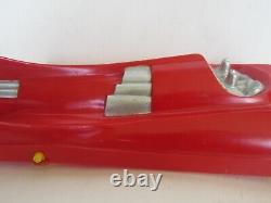 Vintage Rare 1950's Plasticraft Rocket Space Racer Toy Plastic Vehicle