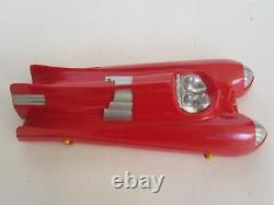 Vintage Rare 1950's Plasticraft Rocket Space Racer Toy Plastic Vehicle