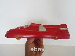 Vintage Rare 1950's Plasticraft Rocket Space Racer Toy Plastic Vehicle