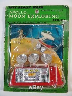 Vintage Rare Apollo Moon Landing Space Series Lot Spaceships & Figures