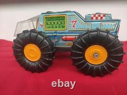 Vintage Rare Battery Powered Space Toy Lunar Lunokhod Alps Japan Works Tested