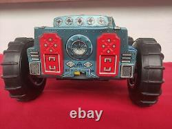 Vintage Rare Battery Powered Space Toy Lunar Lunokhod Alps Japan Works Tested