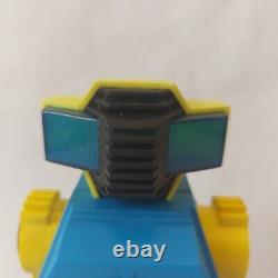 Vintage Rare Bulgarian Robot Battery Plastic Space Toy Works + Box