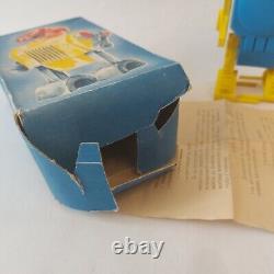 Vintage Rare Bulgarian Robot Battery Plastic Space Toy Works + Box