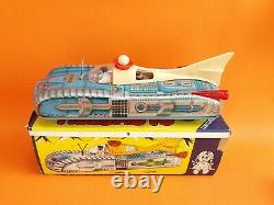 Vintage Rare Hungary Space Toy Rocket Car Holdauto Urauto + Box